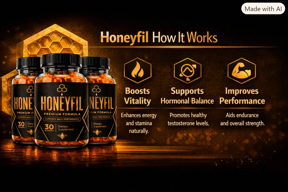 Honeyfil how it works: take, boosts vitality, supports hormonal balance, improves performance